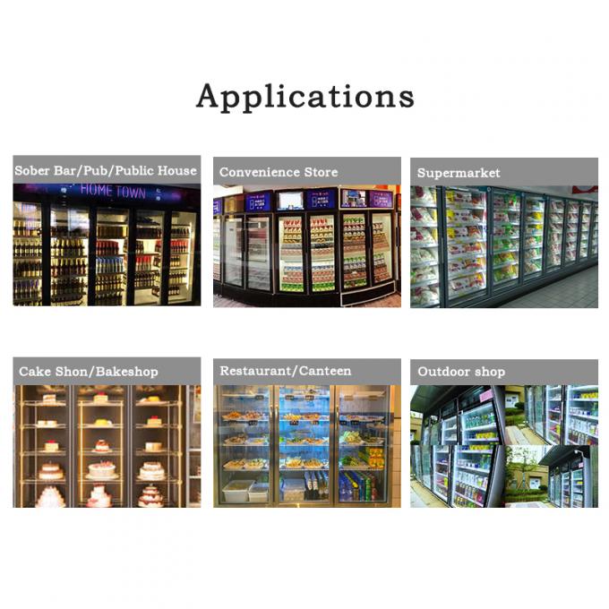 Apparecchiature di refrigerazione industriale regolabili con doppia tenuta dell'airbag e ruote universali di alta resistenza 5