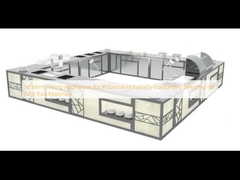 Apparecchi moderni per la cucina per l'industria ospitalità Selezionare le migliori materie prime