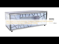 Centro di gravità elevato e struttura chiara attrezzature alberghiere commerciali capacità di carico di misurazione personalizzata ≥ 200 kg