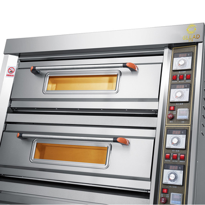 Fornello a gas commerciale a 16 fornelli a 5 fuochi con protezioni Saj Wood Painting Liners Speed ​​Oven