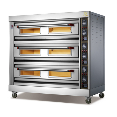 Attrezzatura per la cottura commerciale di sicurezza Bruciatore per verniciatura a polvere Turco Easy Off Rack Puller Cleaner Forno per pane