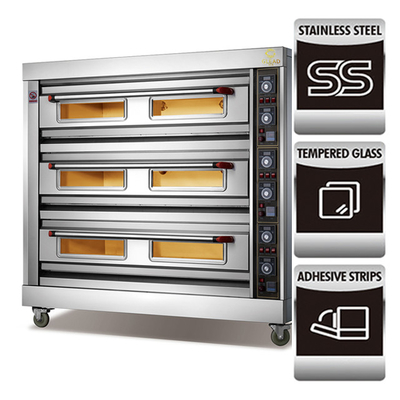Attrezzatura per la cottura commerciale di sicurezza Bruciatore per verniciatura a polvere Turco Easy Off Rack Puller Cleaner Forno per pane