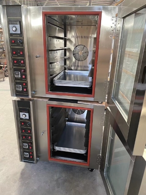 5 vassoio in acciaio inossidabile colore forno da forno commerciale forno a convezione apparecchio di riscaldamento elettrico/gas