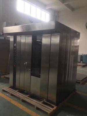Produttività JYMX-64Q Apparecchiature di cottura a forno rotativo elettrico/gas/diesel per pizza/pane