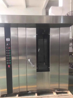 Produttività JYMX-64Q Apparecchiature di cottura a forno rotativo elettrico/gas/diesel per pizza/pane