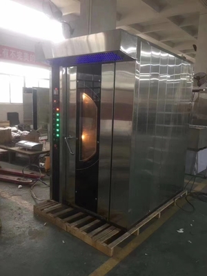 Produttività JYMX-64Q Apparecchiature di cottura a forno rotativo elettrico/gas/diesel per pizza/pane