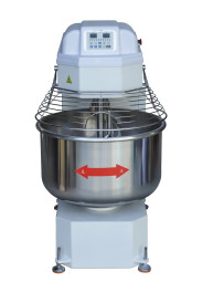 Miscelatore elettrico di pasta commerciale in acciaio inossidabile da 1,1 kW per la produzione di pizza/pane