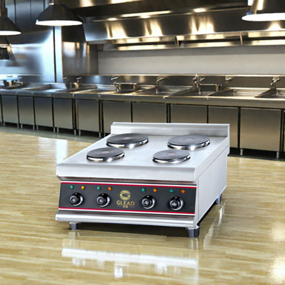 Piatto da cucina quadrato pesante apparecchiature per ristoranti a gas/elettriche 0-300.C Temperature