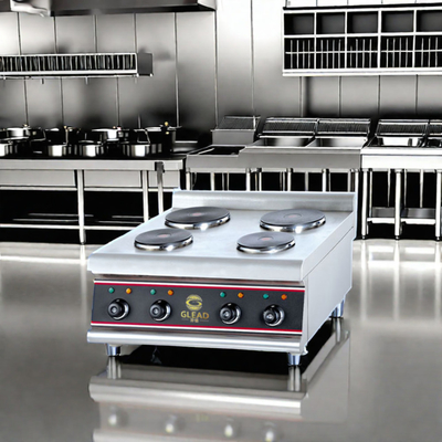 Apparecchiature di cottura elettriche GL-RU-4A 1-4 Ponte 0-300.C Intervallo di temperatura
