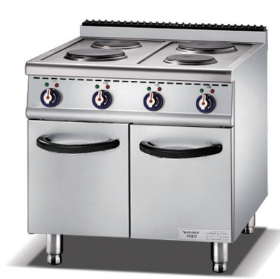 Controllo digitale Gas Ristorante attrezzature da cucina piatti lisci piatti piatti 220-240V argento bianco