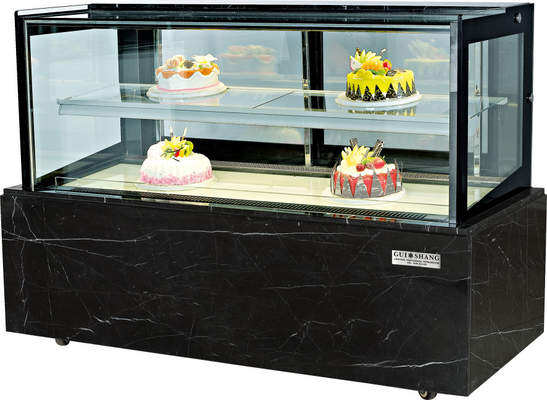 110V-60HZ/220V-50HZ vetrina per torte attrezzature per la pasticceria commerciale cottura con base in acciaio inossidabile