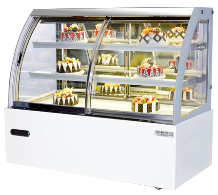 Arredamento per la presentazione di torte professionali con base in marmo/acciaio inossidabile