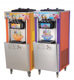Frigorifero Equipaggiamento di cottura commerciale Display digitale Macchina per gelati a basso rumore