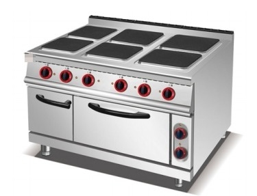 Apparecchiature di cucina elettriche / apparecchiature di cucina fast food GL-TT-6 29KW Potenza 176kg Peso