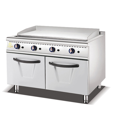 Efficienza Griglia a gas da ristorante in acciaio inossidabile 168kg 1140x610x20