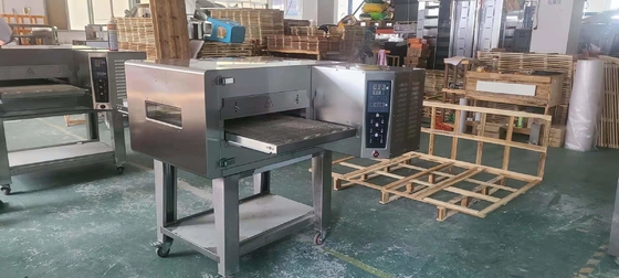 Forno per pizza a GPL 3N-380V/50Hz Attrezzatura commerciale con base in marmo