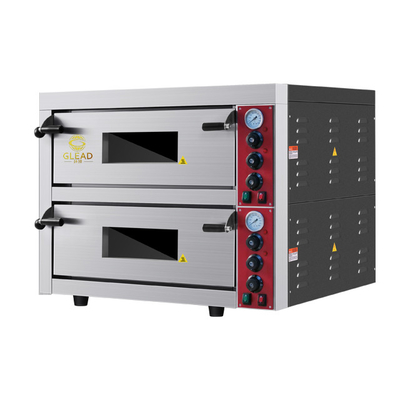 Forno per la cottura della pizza commerciale con 9kW di potenza 3N-380V/220-240V di tensione 115kg di peso.
