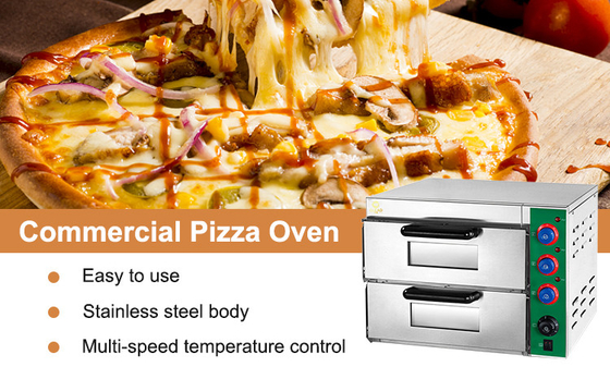 Apparecchiature di cottura commerciali per pizzeria Temperatura 50-350C Dimensione di contorno 560*556*435mm
