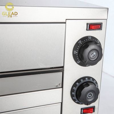 Capacità Forno elettrico per pizza 16 pollici attrezzature da forno 2460W 220V/50Hz