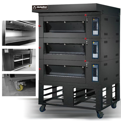 Forno da forno elettrico Un forno da pizza a 6 vassoi con potenza di 20,7 kW