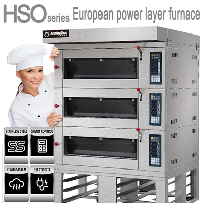 Forno da forno elettrico Un forno da pizza a 6 vassoi con potenza di 20,7 kW