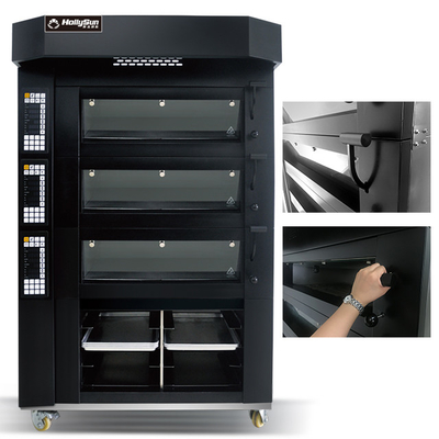 Forno da forno elettrico Un forno da pizza a 6 vassoi con potenza di 20,7 kW