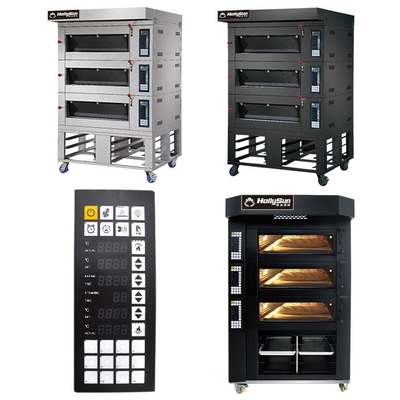 Forno da forno elettrico Un forno da pizza a 6 vassoi con potenza di 20,7 kW