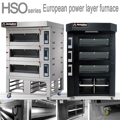 Forno da forno elettrico Un forno da pizza a 6 vassoi con potenza di 20,7 kW