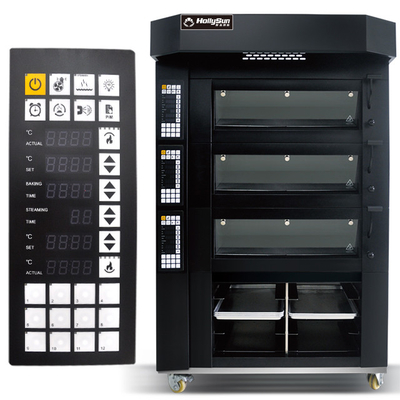 Capacità attrezzatura elettrica da forno a 6 vassoi forno commerciale 20,7kw Potenza 380V 50HZ