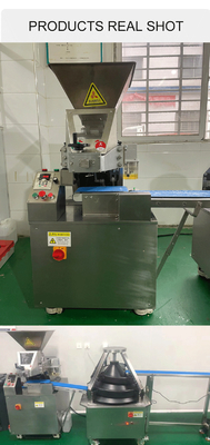 Linea di produzione di biscotti automatizzati in acciaio inossidabile 15-600 g Peso arrotondato 8000 pezzi/ora Produzione