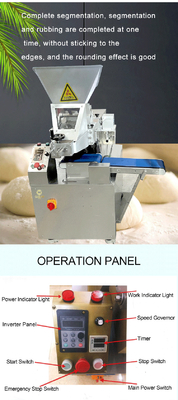 Linea di produzione di biscotti automatizzati in acciaio inossidabile 15-600 g Peso arrotondato 8000 pezzi/ora Produzione