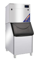 Apparecchiatura elettrica per la fabbricazione del ghiaccio da 280 W con capacità di stoccaggio di 15 kg Macchina per la fabbricazione del ghiaccio