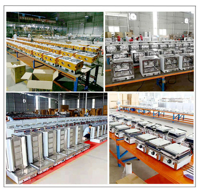 Acciaio inossidabile GL RGE R Apparecchiature di cottura elettriche per ristoranti con potenza da 220V a 380V