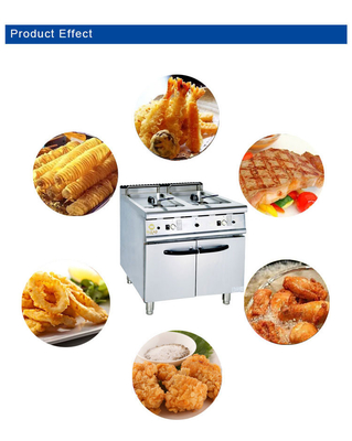 174 kg attrezzature da cucina commerciali con consumo di gas GPL/GNL 2,46/3,12 kg/h