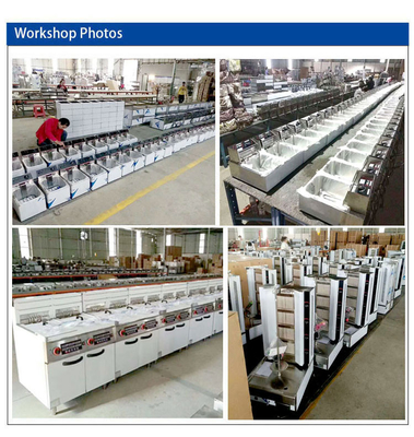 174 kg attrezzature da cucina commerciali con consumo di gas GPL/GNL 2,46/3,12 kg/h