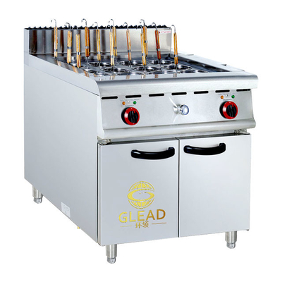340x550x270 Apparecchiature da cucina a gas per ristoranti con capacità di 30x2L e connessione R13/4