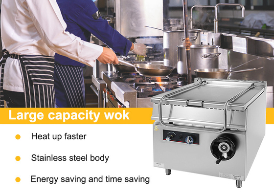 R13/4 Apparecchiature da cucina fast food con connessione a gas con GL-RS