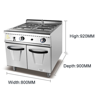 800×900×850 70 Consumo di gas Ristorante attrezzature da cucina per cucina di grandi volumi