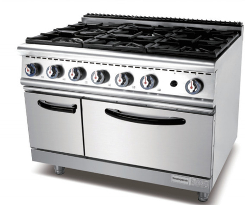 Cucina a gas per la cottura 220V Fonte di gas Apparecchiature di cucina per cucina commerciale 30kg Peso
