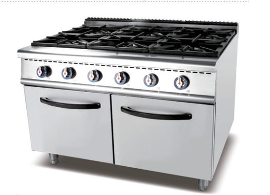 Cucina a gas per la cottura 220V Fonte di gas Apparecchiature di cucina per cucina commerciale 30kg Peso