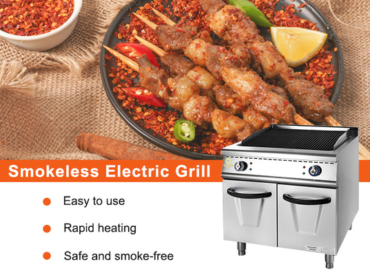 Grill a gas con armadio in acciaio inossidabile GL RH 1,2 kg/h GPL/GNL Ristorante attrezzature da cucina