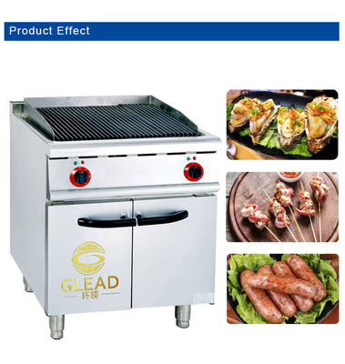 17 GPL/NG GL RH Grill a gas con armadio R13/4 connessione 1,2/1,76 kg/h Consumo di gas