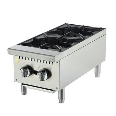 GL-K6015R Acciaio inossidabile Gas Counter Top Pasta Cooker LPG / NG alimentazione 38 G.W.