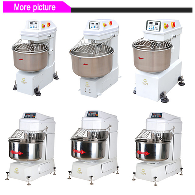 260L 380V 50HZ Miscelatore elettrico a spirale a 3 fasi da 11,2 kW per la miscelazione di pasta a volume
