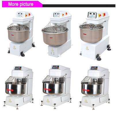 Miscelatore a spirale elettrico da 260 litri per la miscelazione della pasta con potenza di 11,2 kW