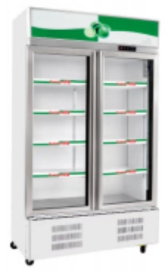 Bars Commercial Display Cabinets Attrezzature Ruota a piedi Temperatura 0-8C Ruota universale addensata