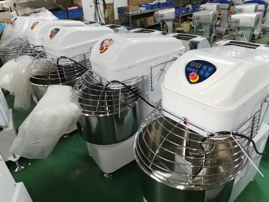 Capacità 80L Mixer a spirale 17,8 giri al minuto Velocità del serbatoio Attrezzature di cottura Fast food Attrezzature da cucina