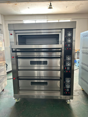 Forno a gas da cucina commerciale 220V 50HZ per la cottura di pane Torte di uova Mookcake