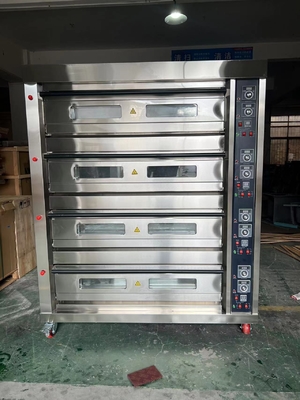 Forno a gas per la cottura del pane, della torta di uova e della torta di luna con vassoio di 40*60 cm