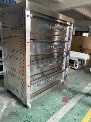 Apparecchiature da cucina a gas per pasticceria 494kg Forno pesante per pane Torte Mooncakes